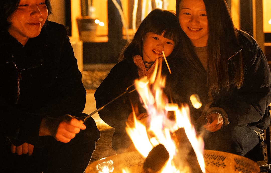焚き火